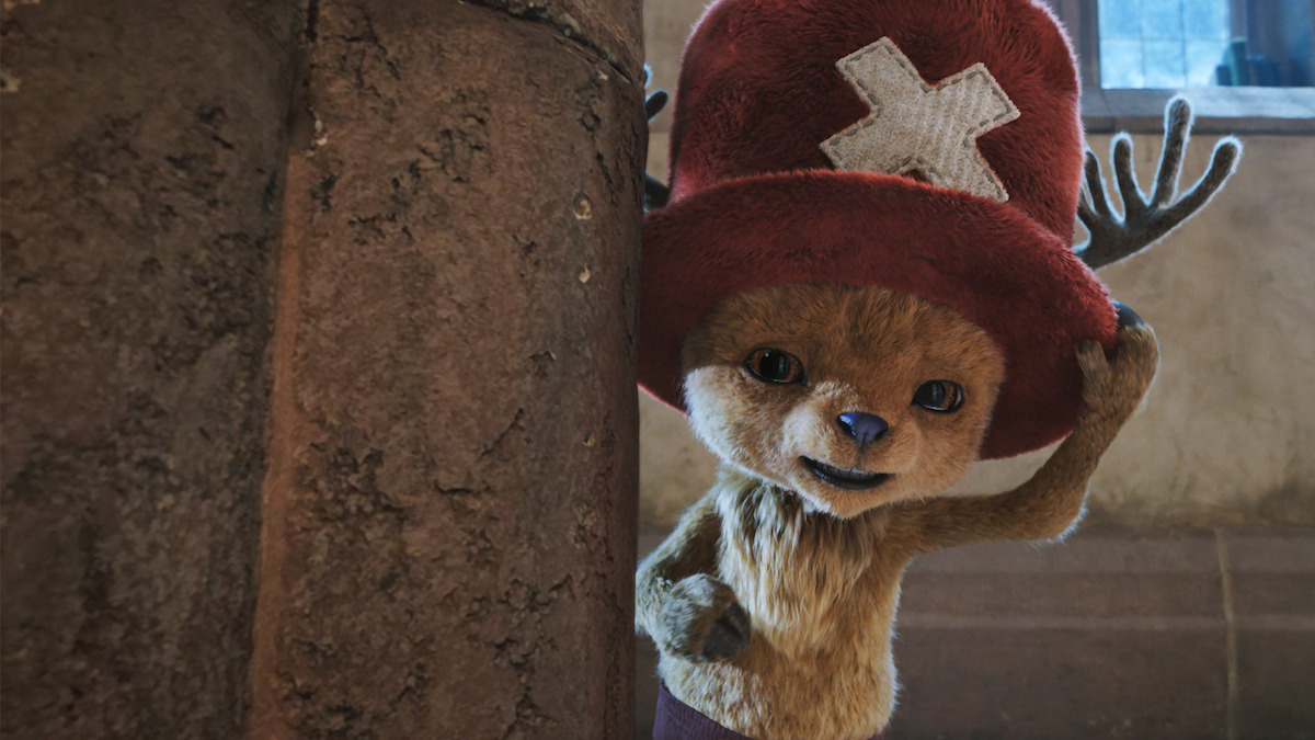 Tony Tony Chopper smiles and waves in 'ONE PIECE' Season 2