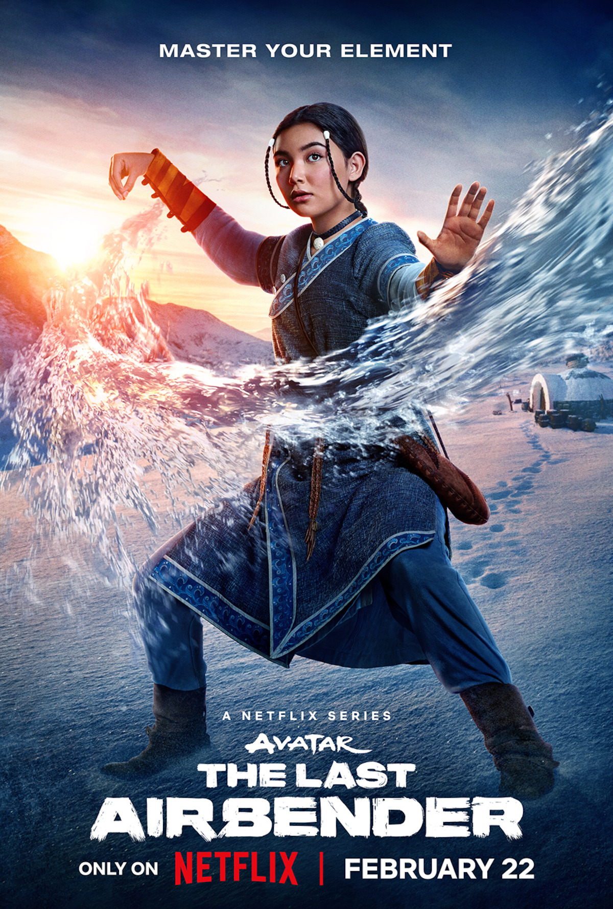 Character key art for Katara