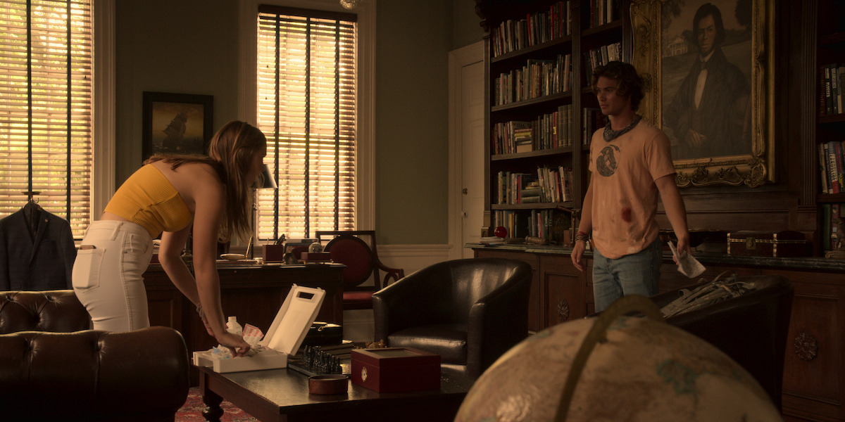 Sarah and John B discuss Denmark Tanny in Ward's study