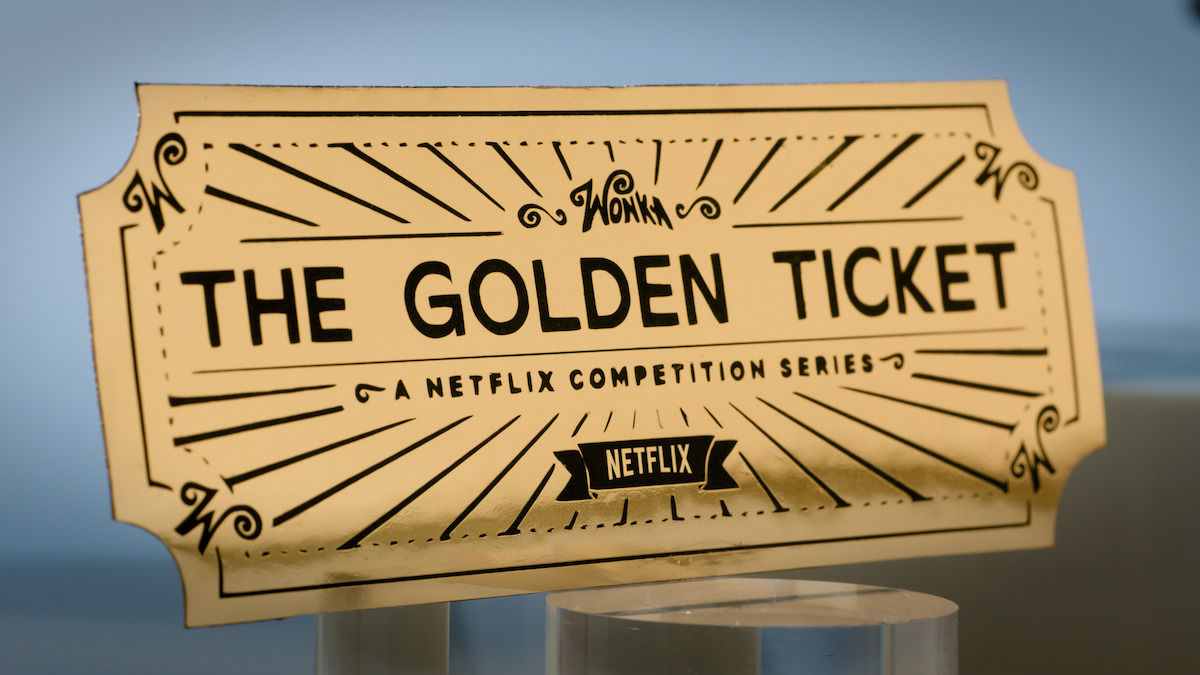Image of Wonka golden ticket
