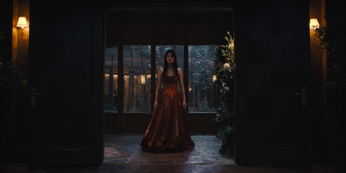 Camila Morrone as Rachel Harkin in ‘Something Very Bad Is Going to Happen’