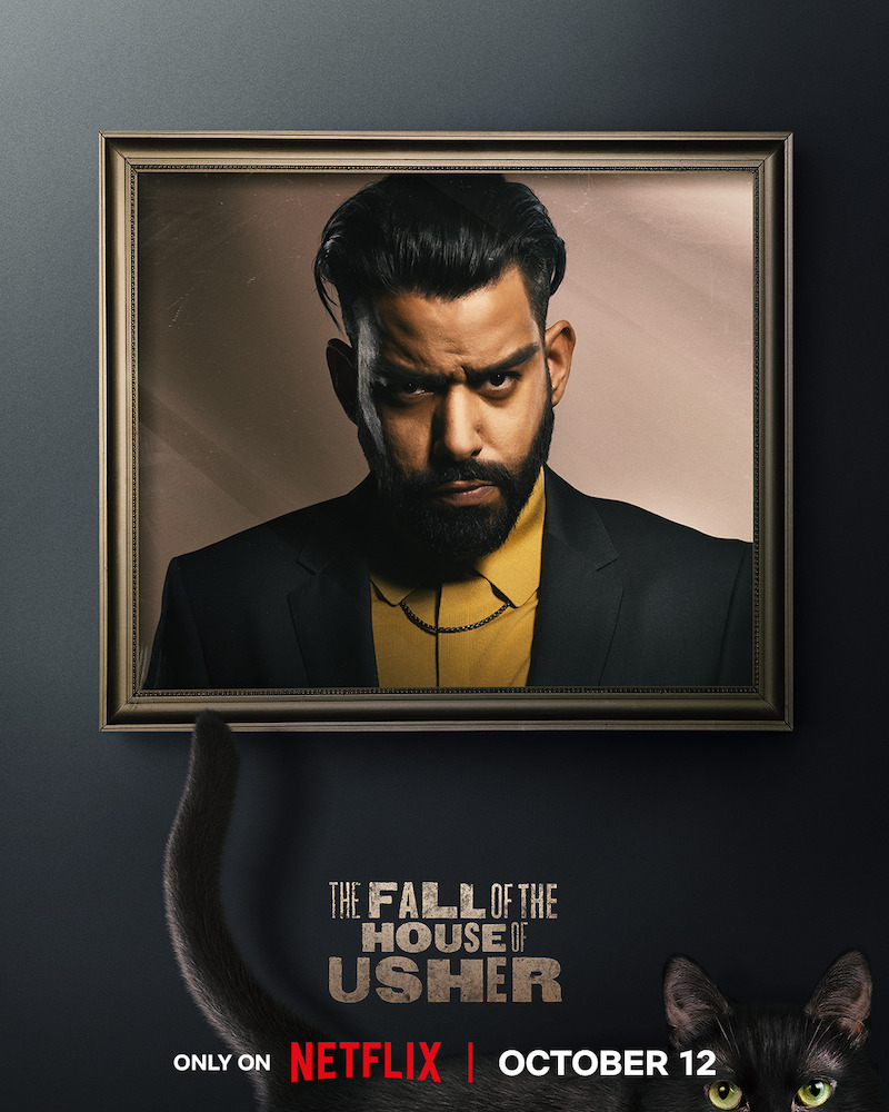 The Fall of the House of Usher Season 1 Character Poster.