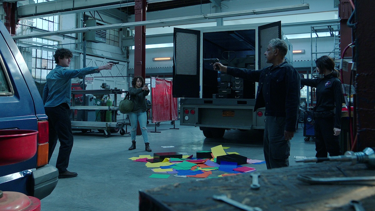 The crew confronts one another as a mole is discovered.
