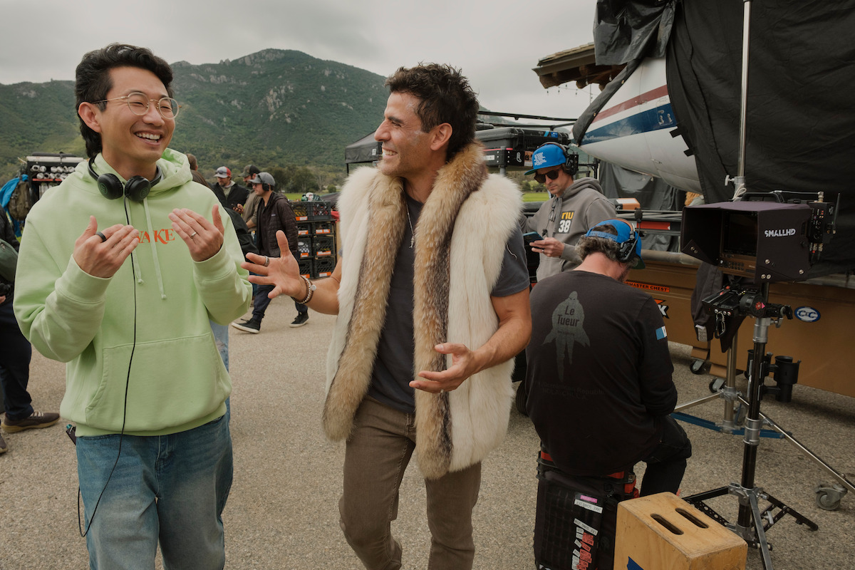 Executive Producer/Writer Lee Sung Jin, Oscar Isaac as Josh Martin in episode 205 of Beef.