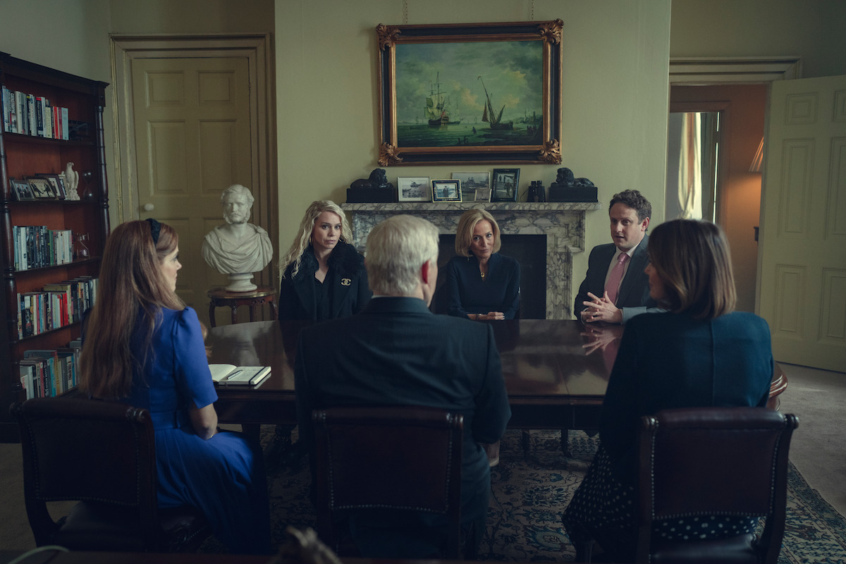 The cast of ‘Scoop’.
