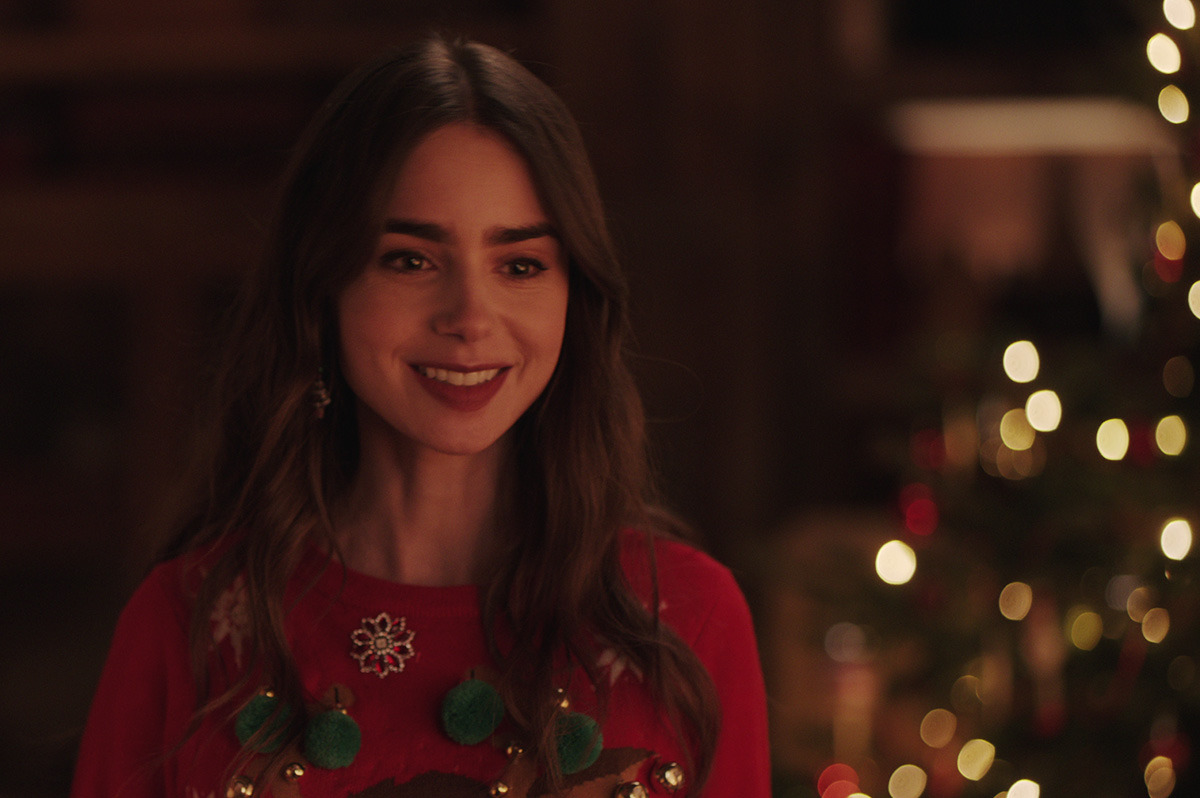 Lily Collins as Emily Cooper in 'Emily in Paris'.