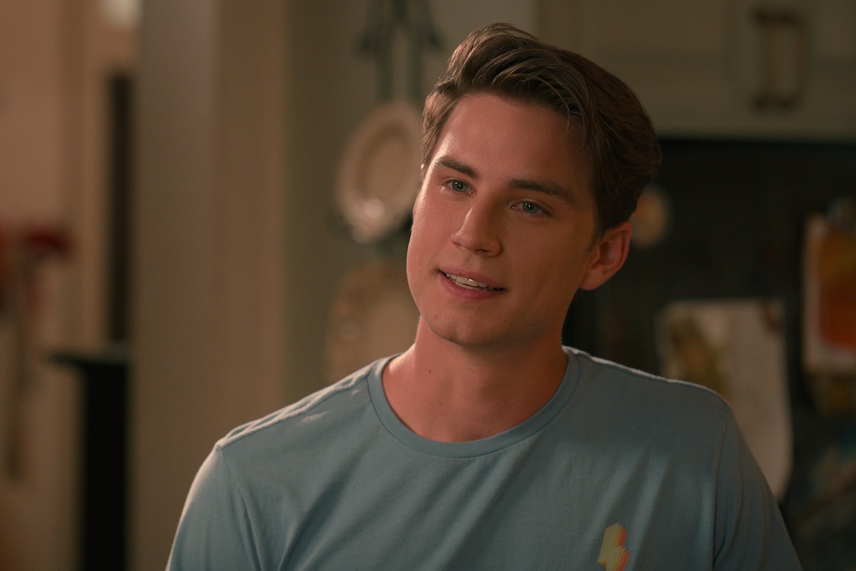 Carson Rowland as Ty smiles in his home in Season 3 of ‘Sweet Magnolias.’
