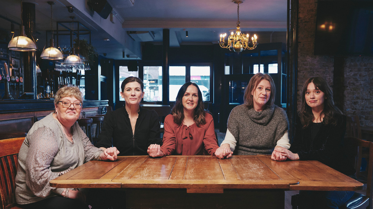 Susan McIntyre, Jodie Whittaker, Maggie Mahon, Tracey Taylor, Aimee Lou Wood