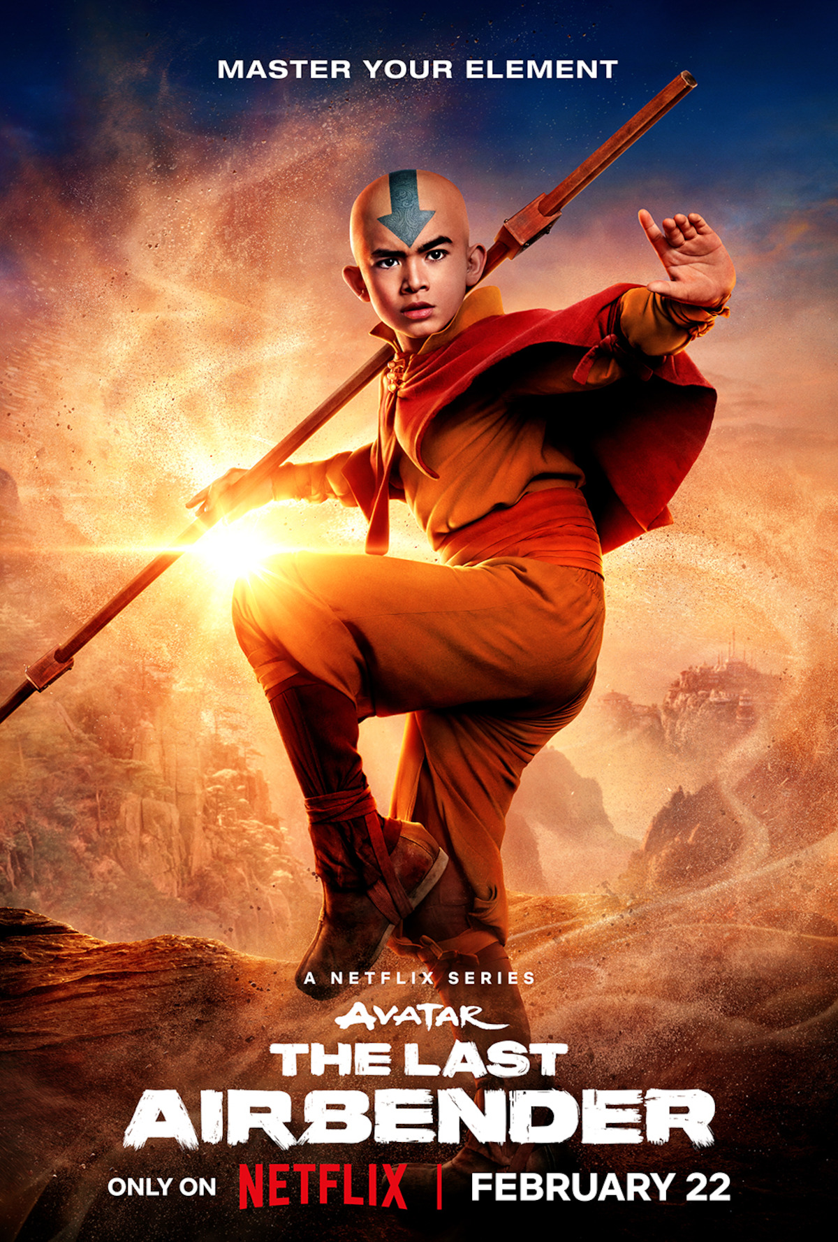 Character key art for Aang