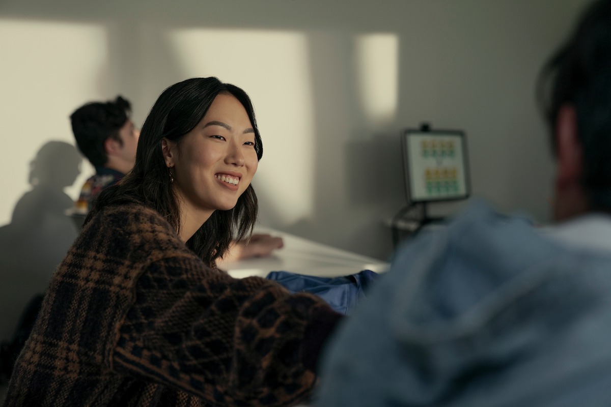 Madison Hu as Grace Hwang in The Brothers Sun.