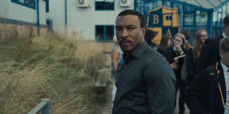 Ashley Walters as Detective Inspector Luke Bascombe  in ‘Adolescence’