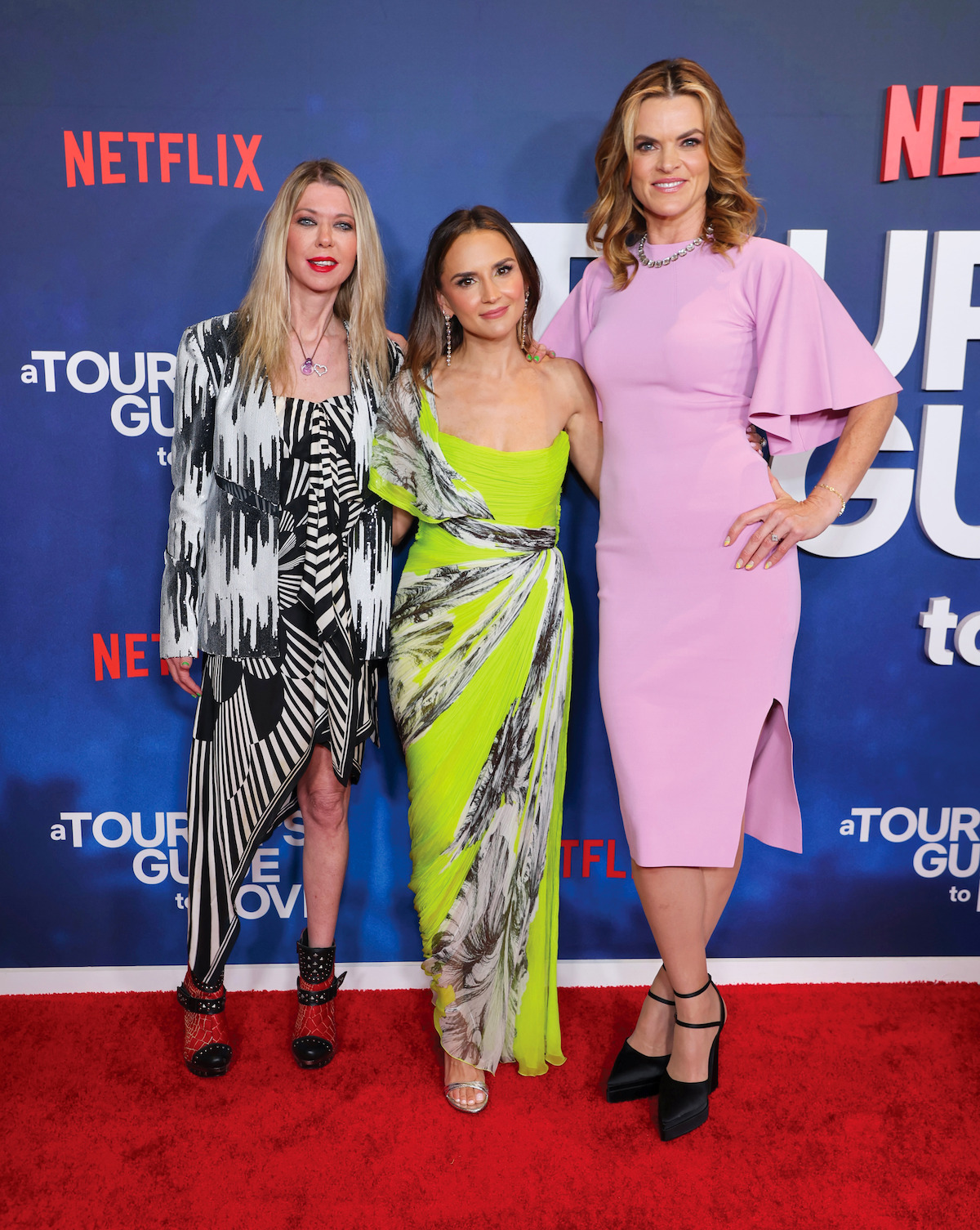Tara Reid, Rachel Leigh Cook and Missi Pyle attend the world premiere of A Tourist’s Guide To Love.