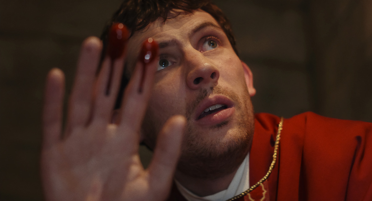 Josh O’Connor in ‘Wake Up Dead Man: A Knives Out Mystery’