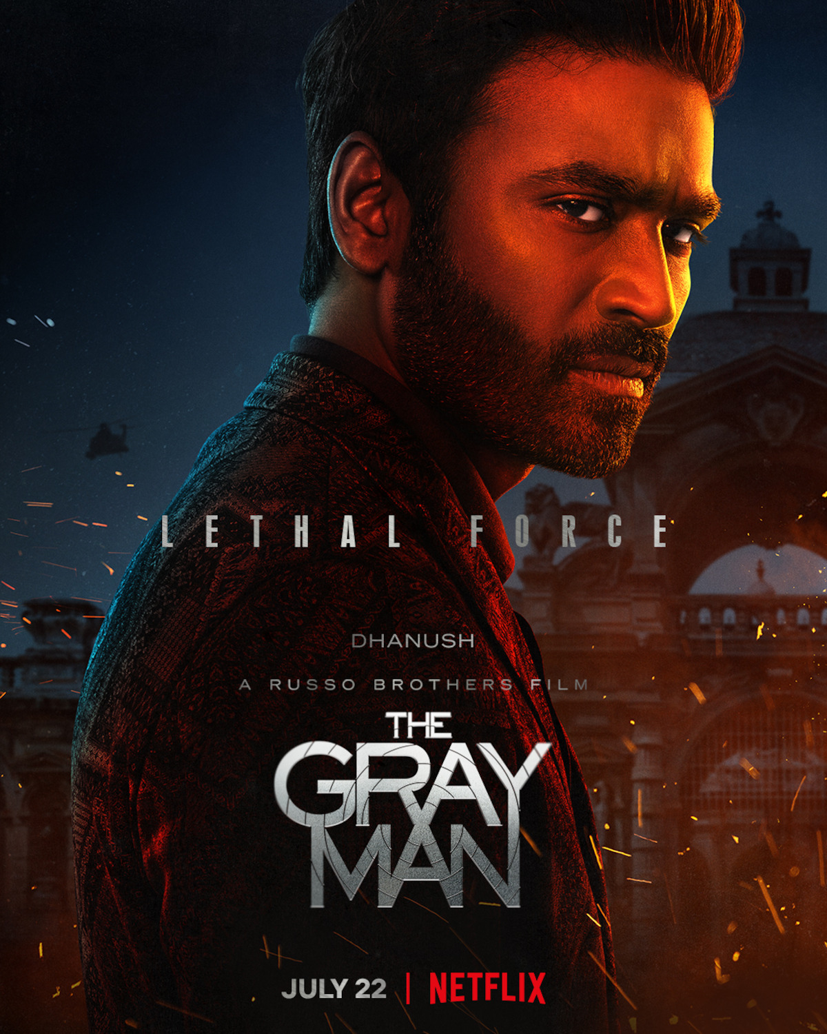 Avik - Track Down 'The Gray Man' with These New Character Posters