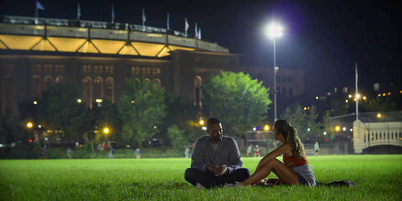 Damon Wayans Jr. as Adam and Gina Rodriguez as Mack in 'Players'