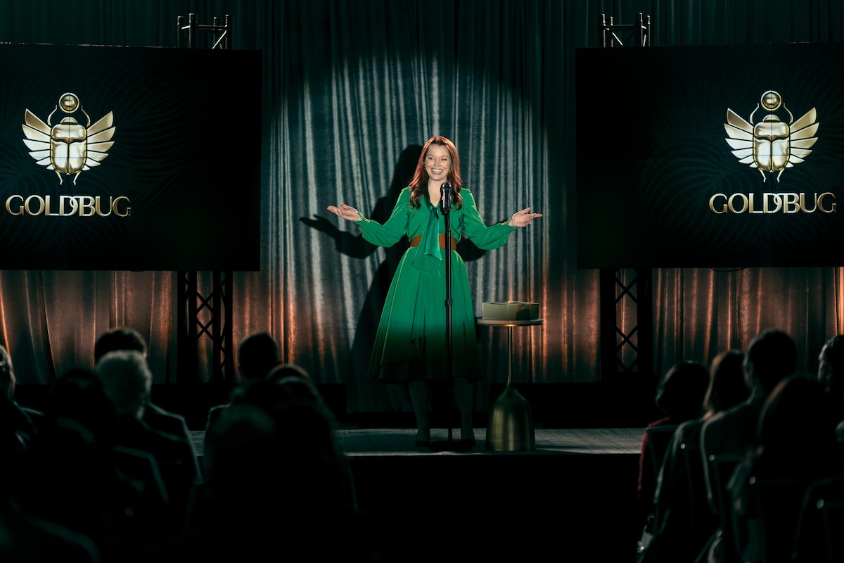 Samantha Sloyan as Tamerlane Usher in Episode 106 of ‘The Fall of the House of Usher’