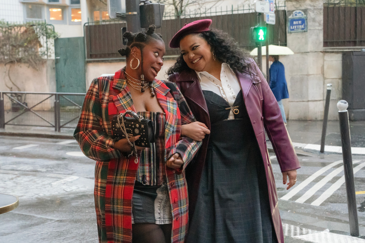 Alecsys Proctor-Turner as Nala and Michelle Buteau as Mavis Beaumont in Season 3 of ‘Survival of the Thickest’