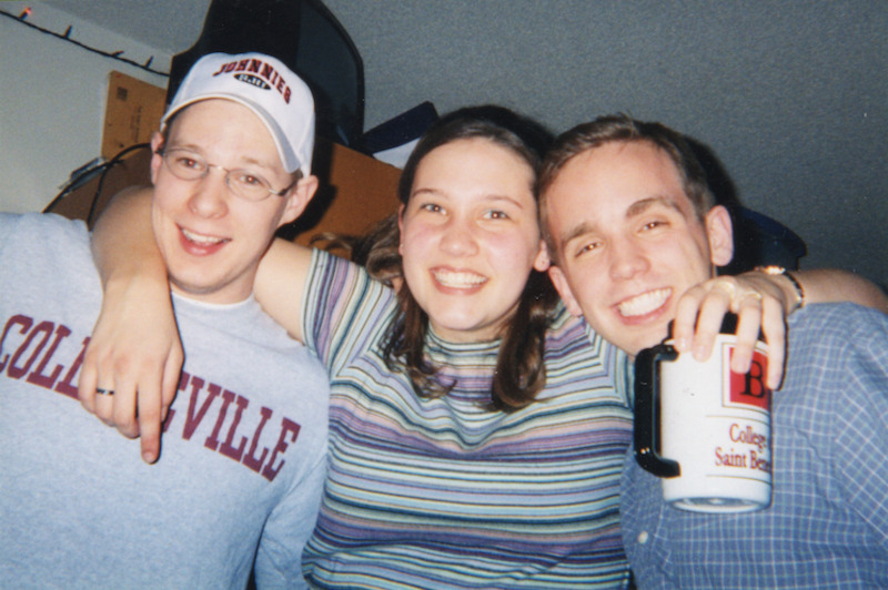 Joshua, Katie, and Nick often hung out together at St. John's University. Katie attended nearby St. Benedict’s College.  -  What Happened to Josh Guimond? - Photos of Josh Guimond