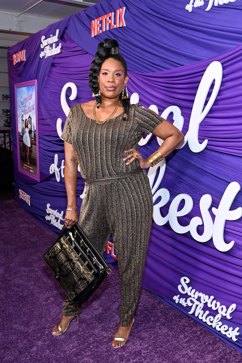Joy Allen attends the Netflix New York Special Screening of Survival Of The Thickest at Metrograph on July 11, 2023 in New York City.