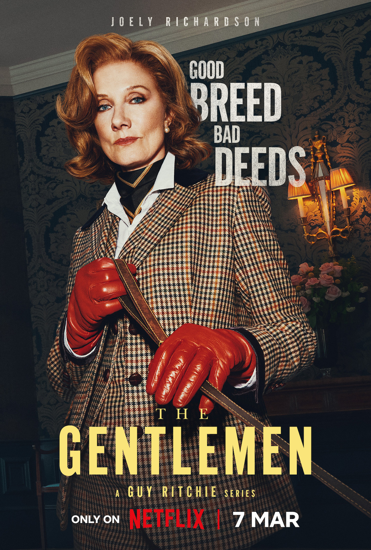 Character key art featuring Joely Richardson