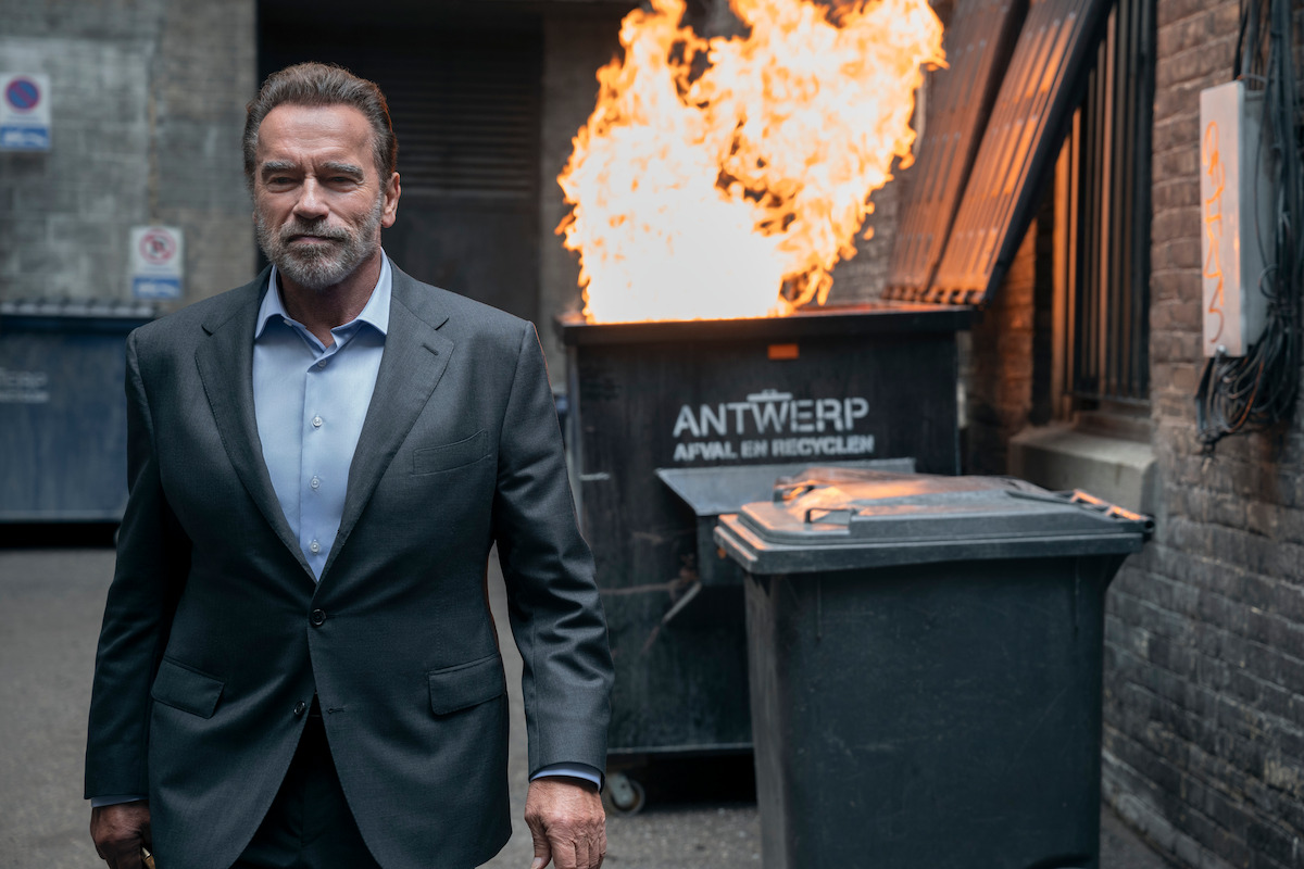  Arnold Schwarzenegger as Luke Brunner in ‘FUBAR.’  