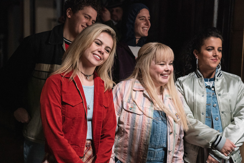 Orla (Harland), Clare (Coughlan), James (Llewellyn), Erin (Jackson) and Michelle (O’Donnell) - ‘Derry Girls’ Season 3 Photos