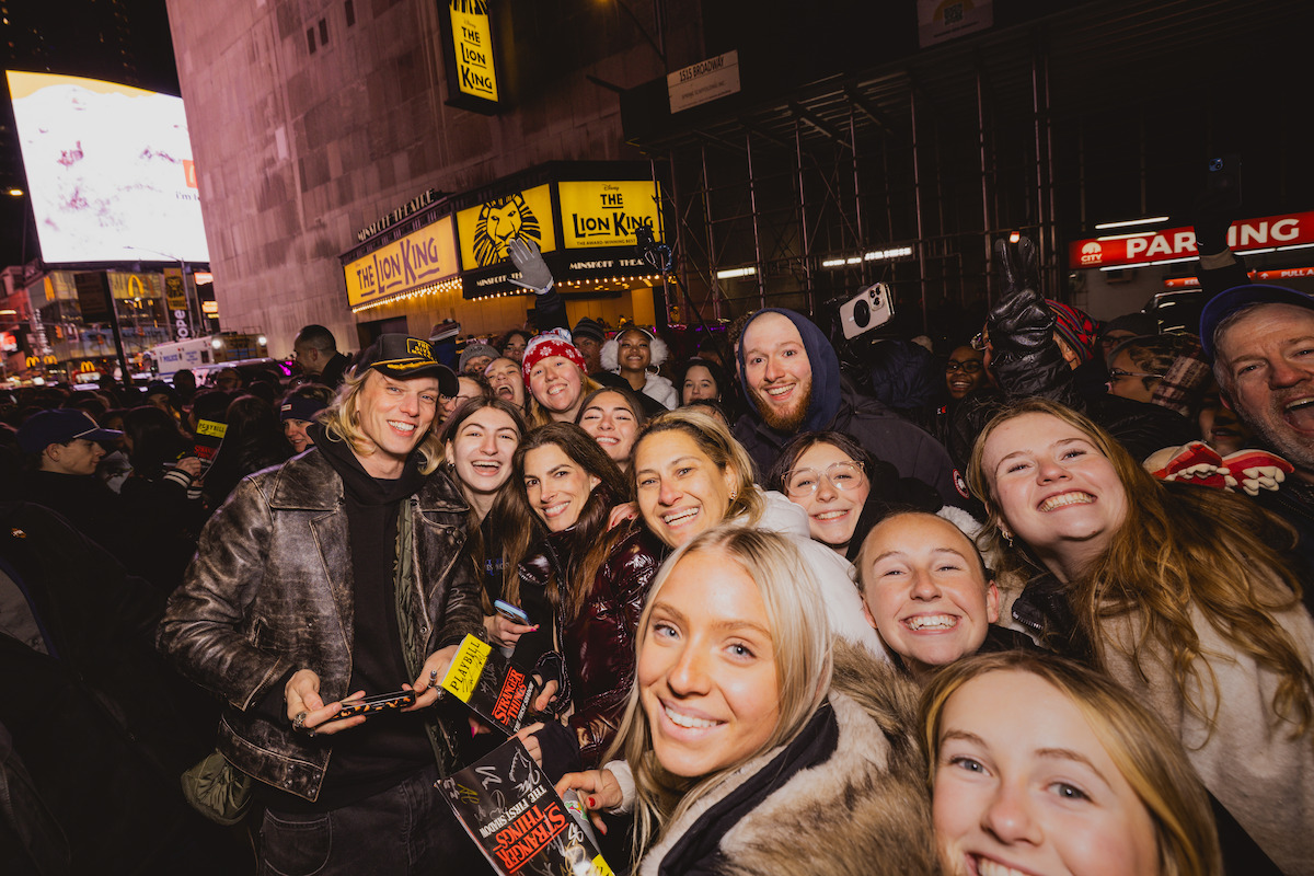 Jamie Campbell Bower meets fans at ‘Stranger Things: The First Shadow’ on Broadway