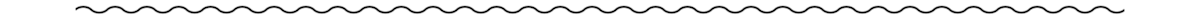 squiggly line