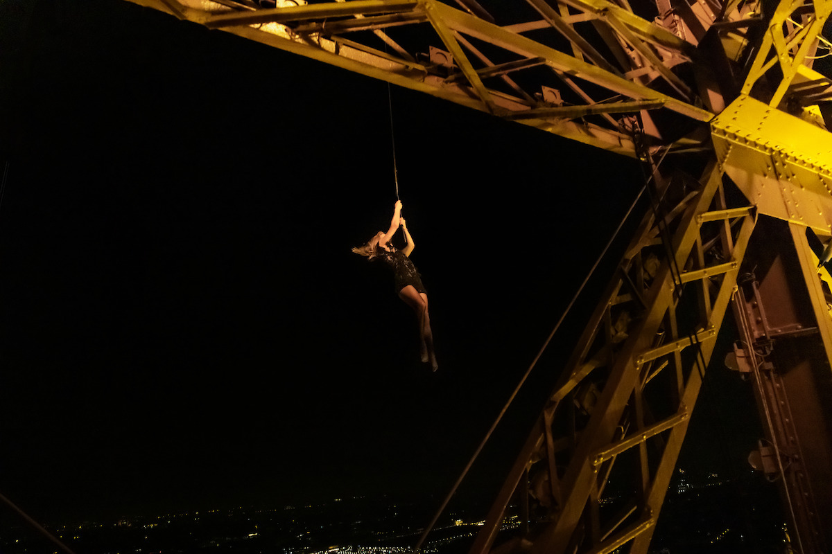 Kelly Phellan as Audrey’s stunt double