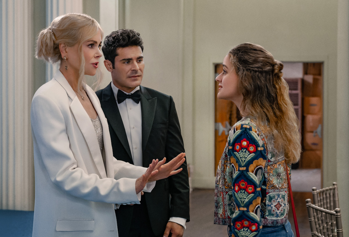 Nicole Kidman as Brooke Harwood, Zac Efron as Chris Cole, and Joey King as Zara Ford