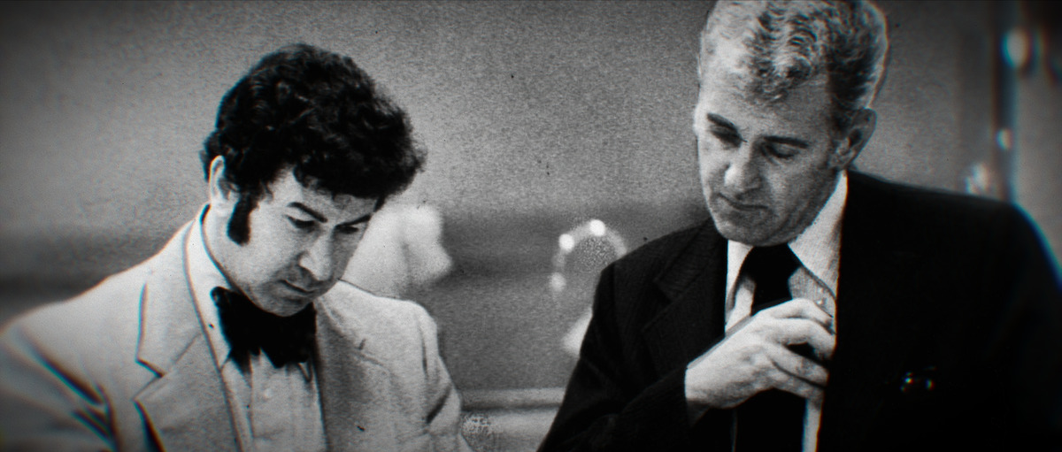 Inspector Dave Toschi and Inspector Bill Armstrong in ‘This is the Zodiac Speaking’.