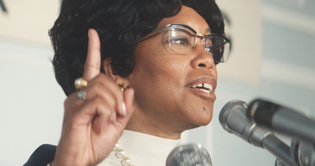 Regina King as Shirley Chisholm