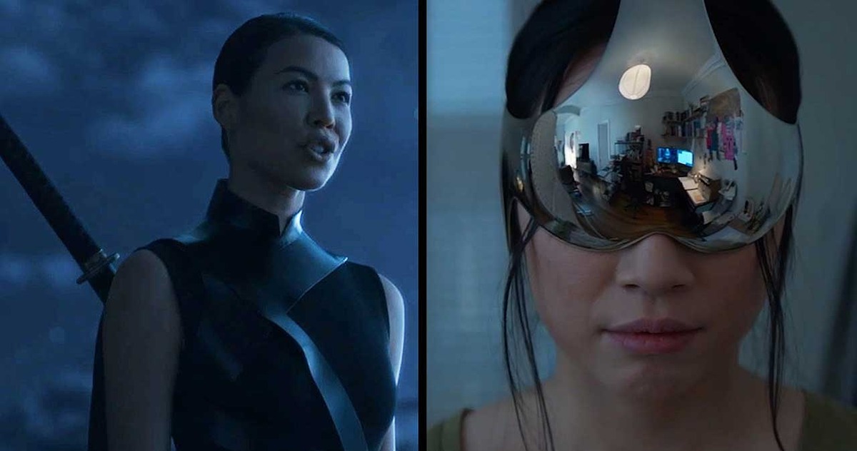 Sea Shimooka as Sophon and Jess Hong as Jin Cheng in '3 Body Problem.'