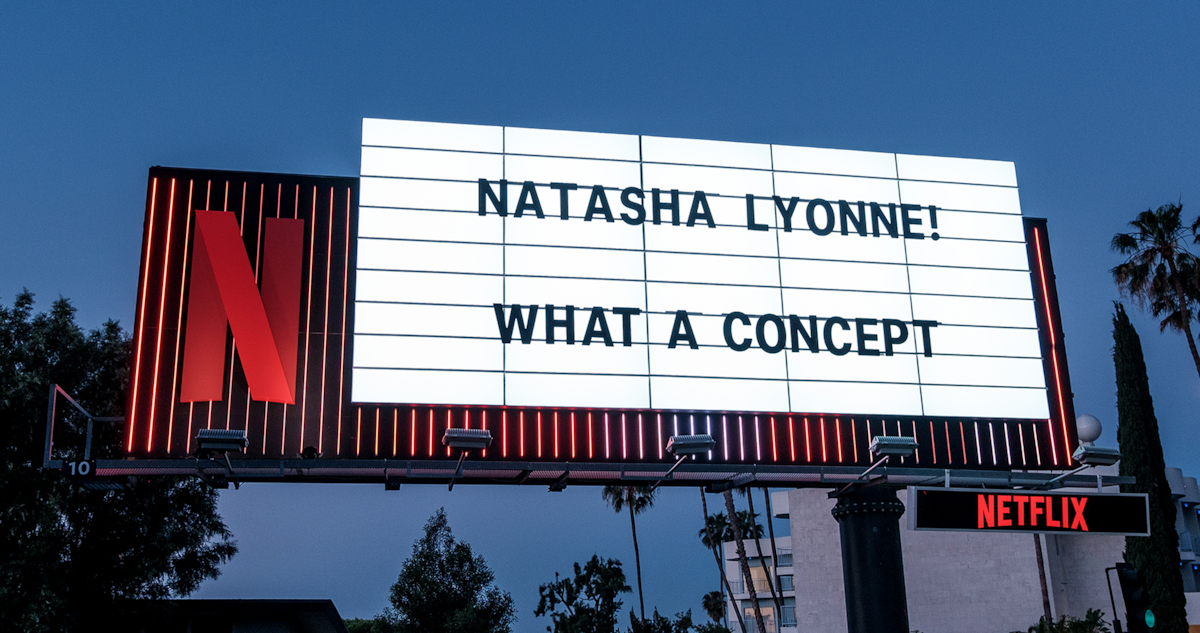‘Russian Doll’ Sunset marquee