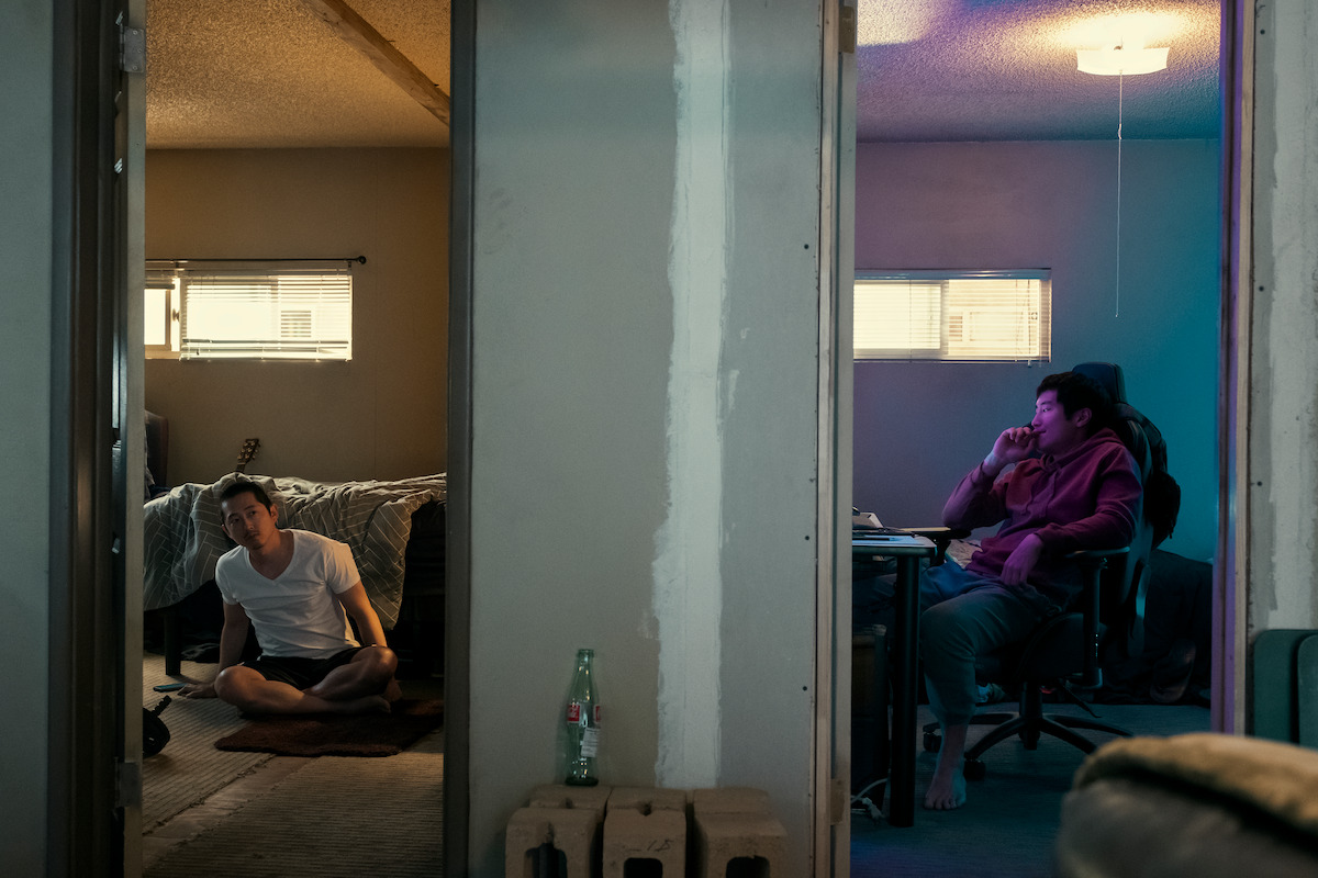 Steven Yeun as Danny and Young Mazino as Paul in ‘BEEF,’ Season 1