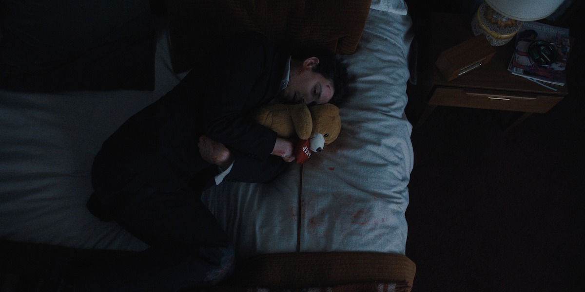 Adam DiMarco as Nicky Cunningham in ‘Something Very Bad Is Going to Happen’