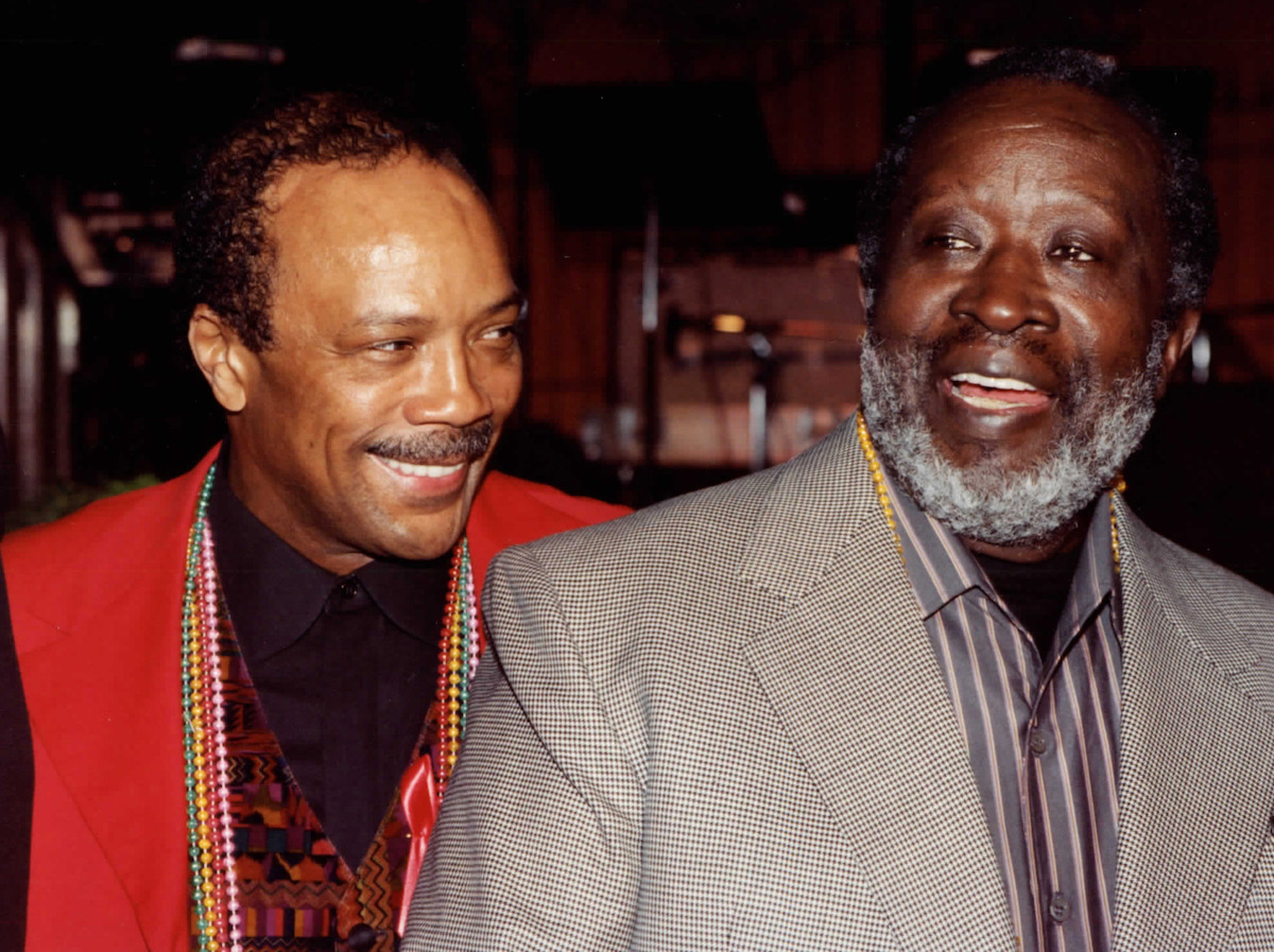 Quincy Jones and Clarence Avant