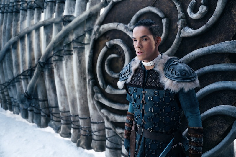 Ian Ousley as Sokka in Season 1 of 'Avatar: The Last Airbender'