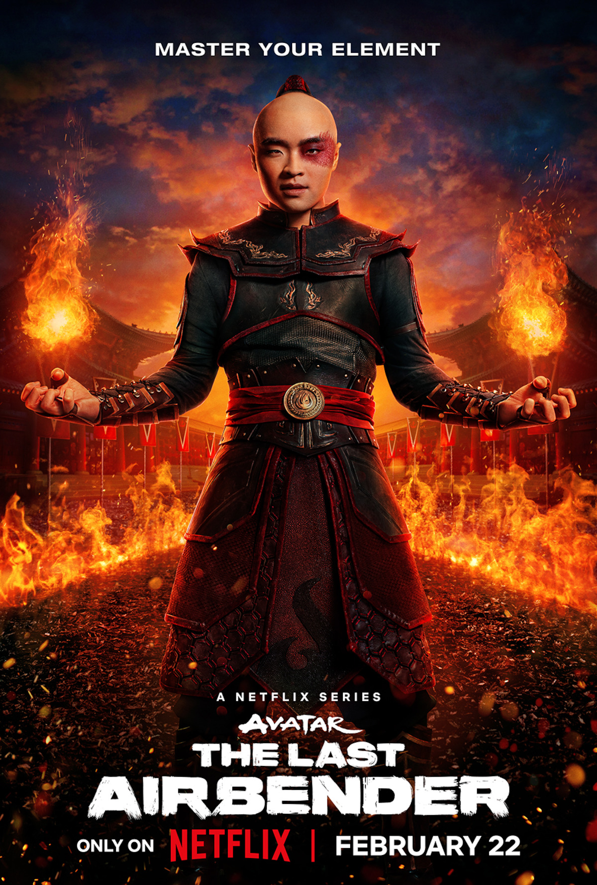 Character key art for Prince Zuko