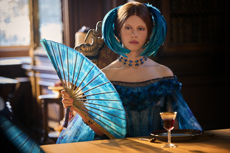Mia Goth as Elizabeth in 'Frankenstein.'
