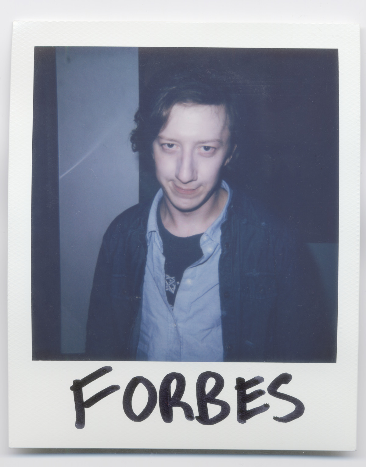 David Thompson as Forbes in ‘It’s What’s Inside.’