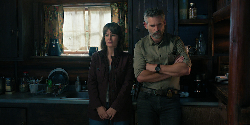 Rosemarie DeWitt as Jill Bodwin, Eric Bana as Kyle Turner in 'Untamed.'