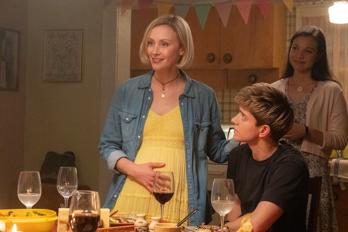 Sarah Gadon as Laura Redman and Mae Martin as Alex Dempsey in ‘Wayward.’