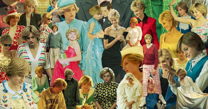 Collage Of Princess Diana