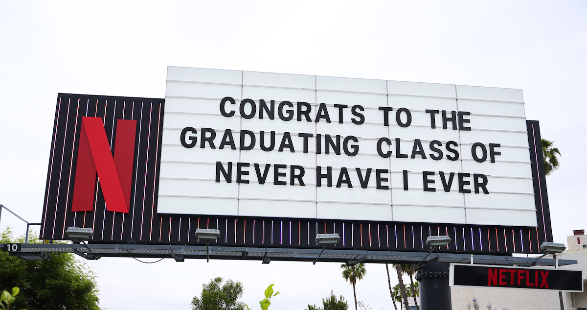 Never Have I Ever S 4 Billboard on Sunset