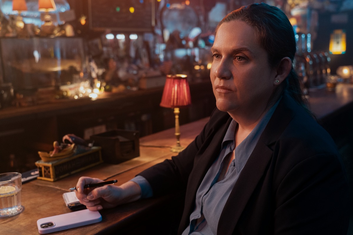 Donna Lynne Champlin as Nikki Henry in ‘The Perfect Couple’.