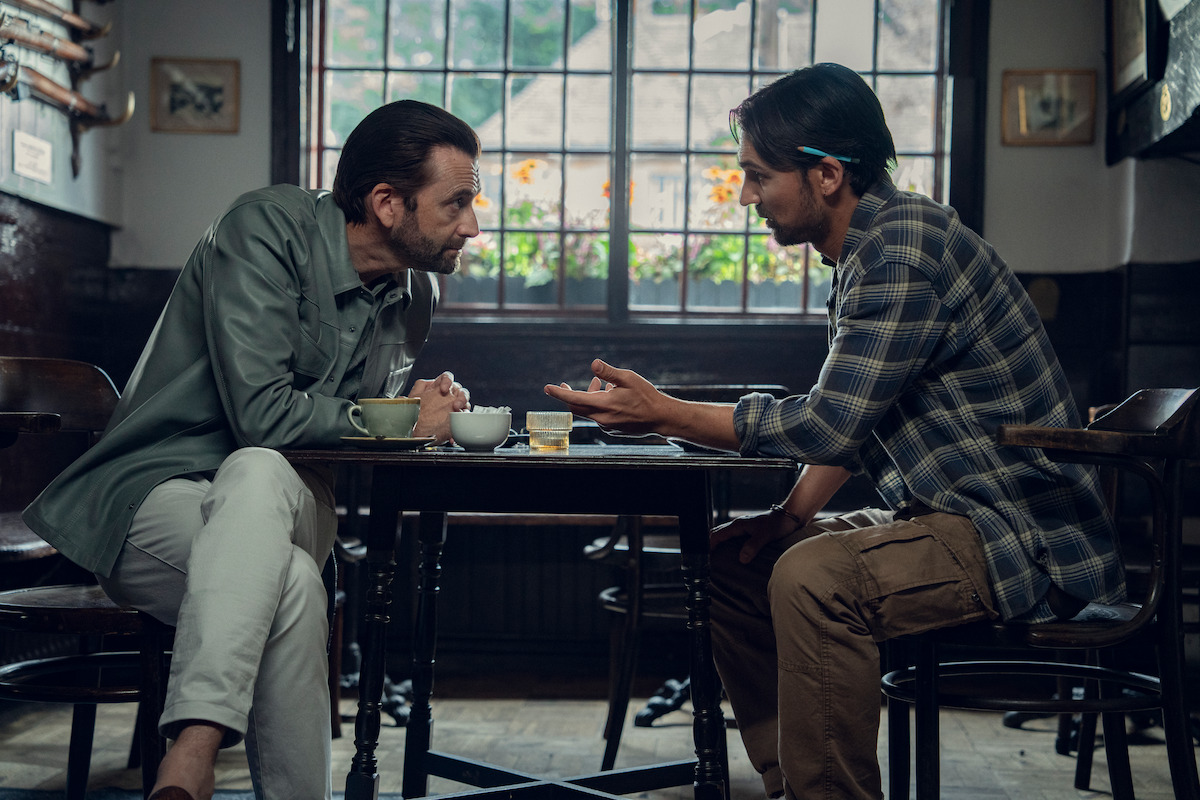 David Tennant and Henry Lloyd Hughes in ‘The Thursday Murder Club'