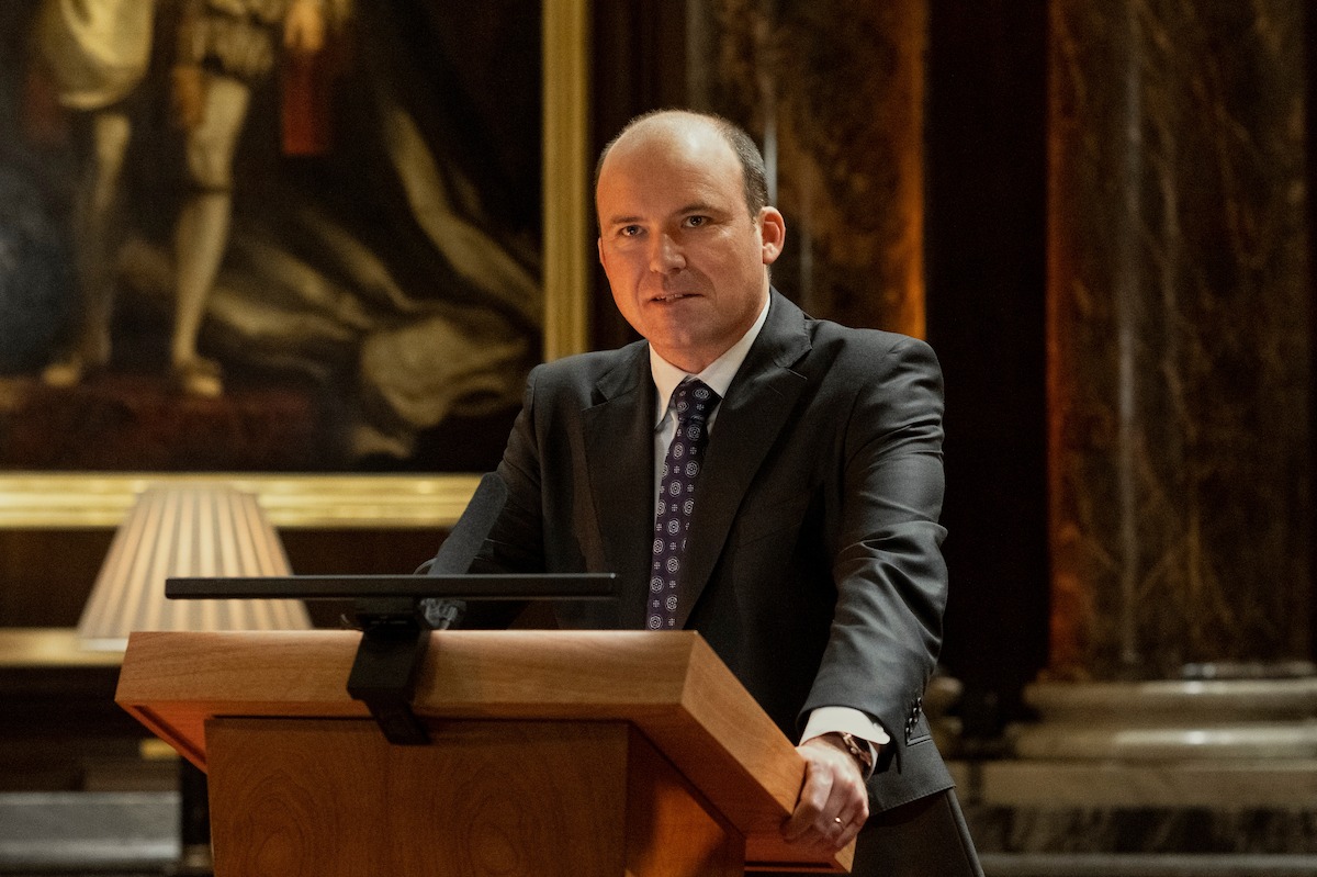 Rory Kinnear as Prime Minister Nicol Trowbridge in ‘The Diplomat’