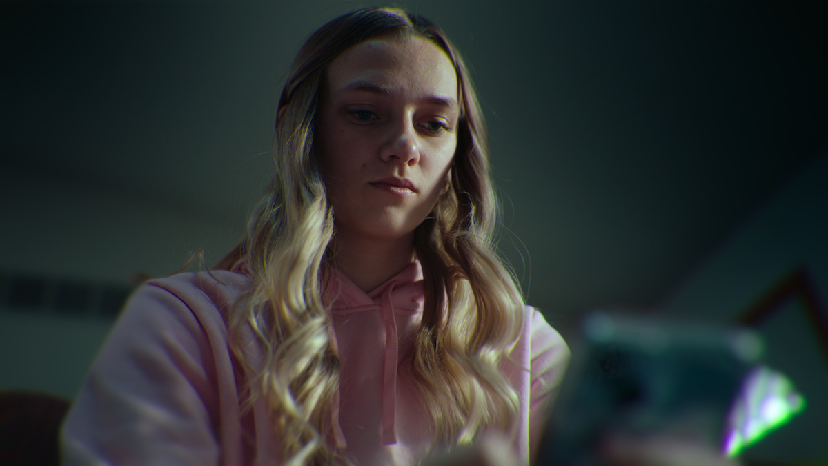 Unknown Number: The High School Catfish. Lauryn in Unknown Number: The High School Catfish. Cr. Courtesy of Netflix © 2025