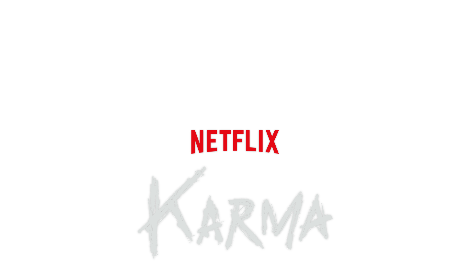 Karma key art - Several people standing in the shadows connected by a thin red line